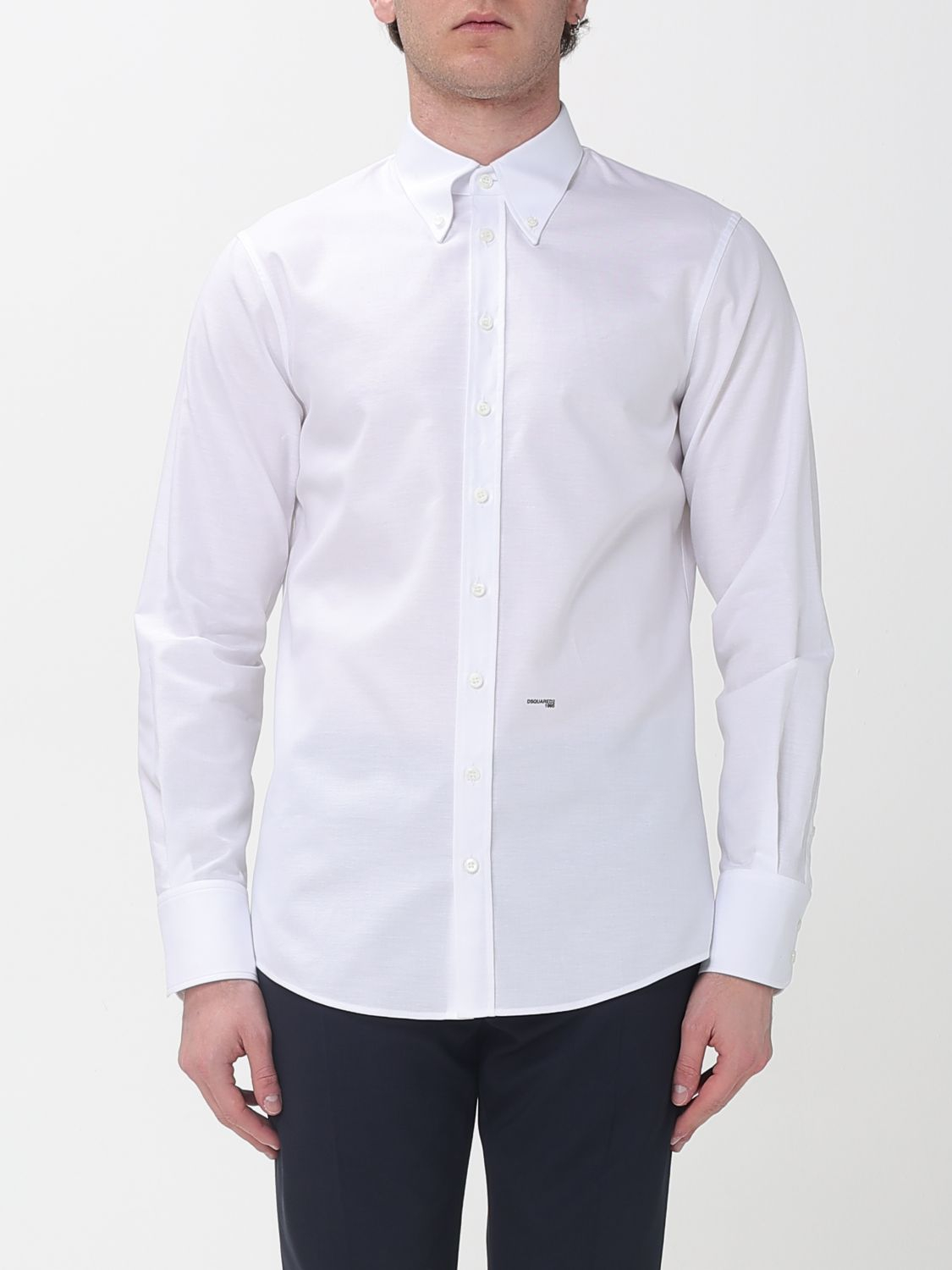 [Dsquared2] Shirts Long Sleeve SS26 S74DM1005S47420 100