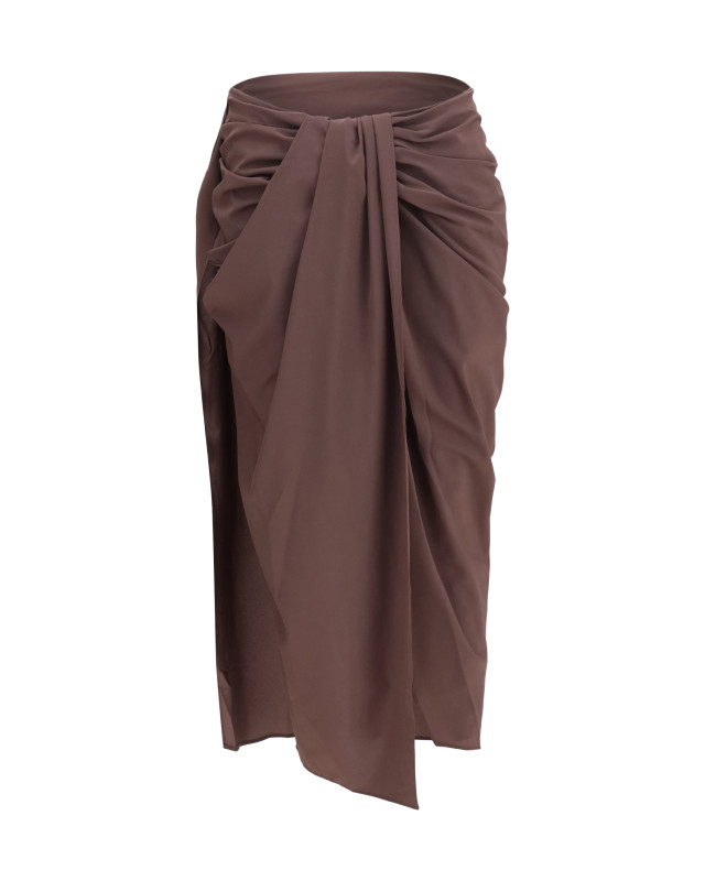 Pareo Skirt in stretch muslin