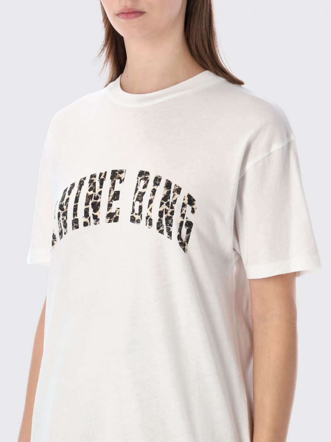 [Anine Bing] T-shirts Short Sleeve SS26 A0812128 IVY1