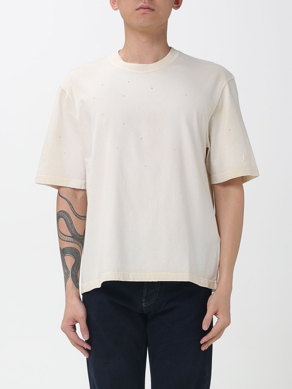 [Golden Goose] T-shirts Short Sleeve SS26 GUP01873P002418 11616