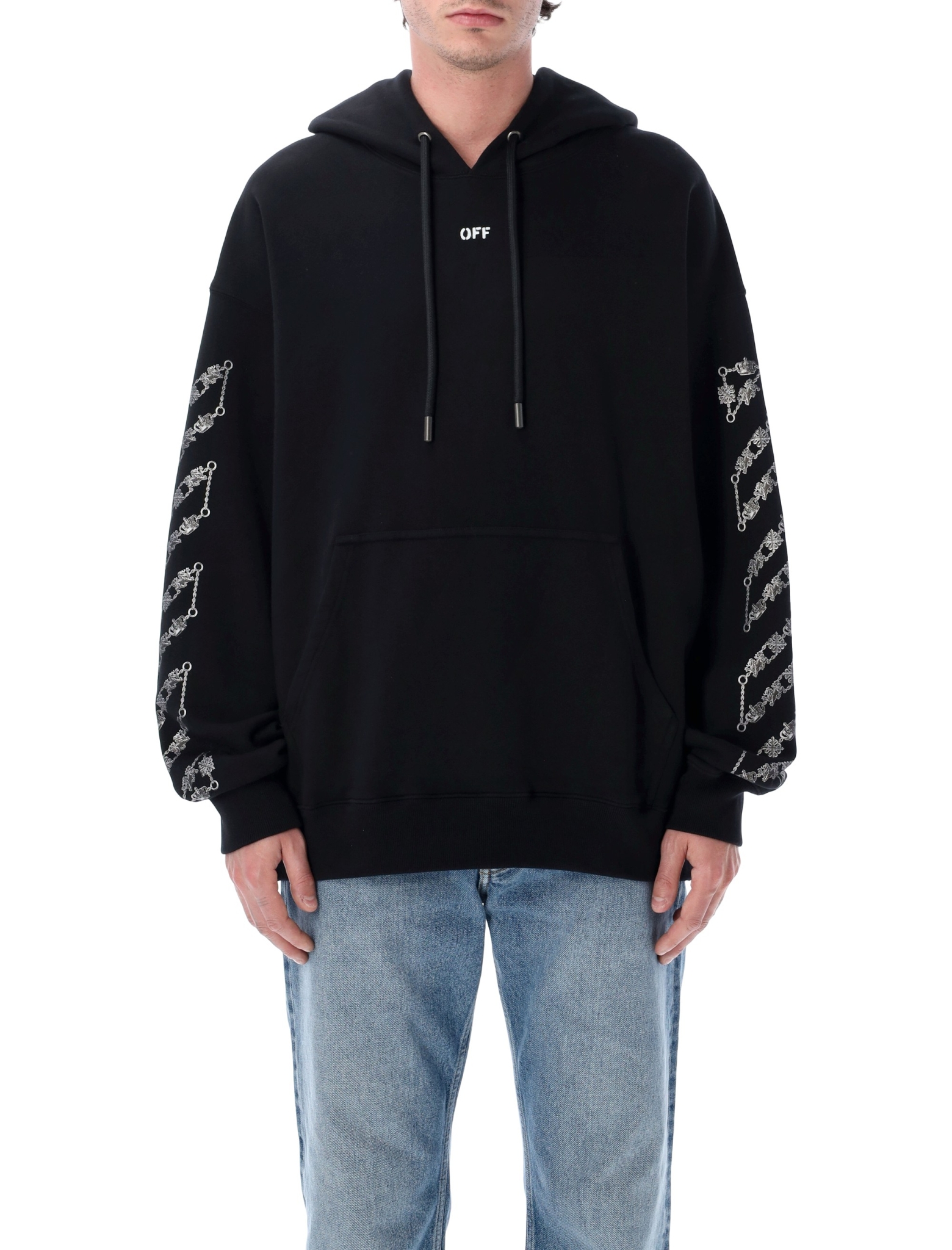 [Off-White] Hoodie SS26 OMBB085S26FLE0050001