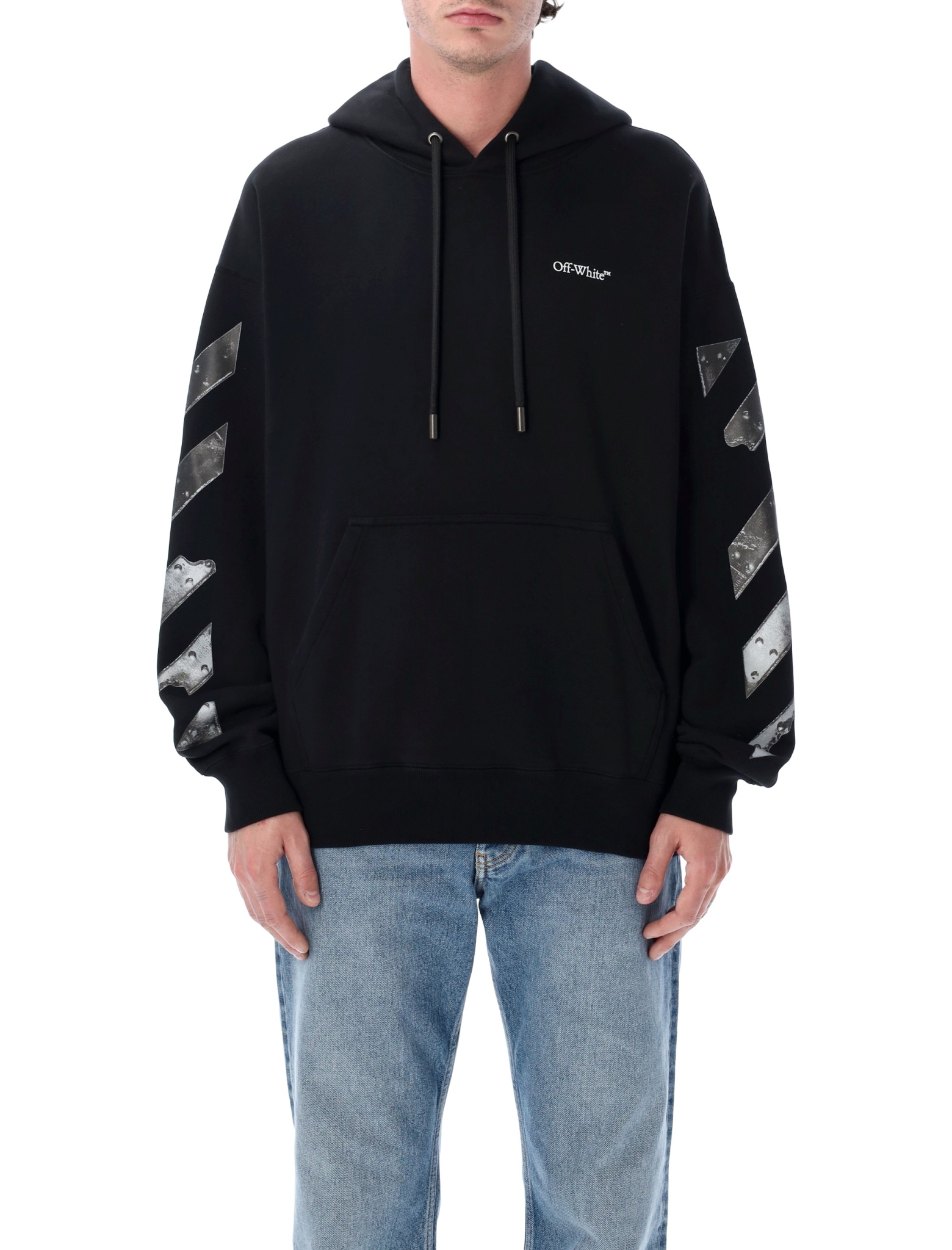 [Off-White] Hoodie SS26 OMBB085S26FLE0010001