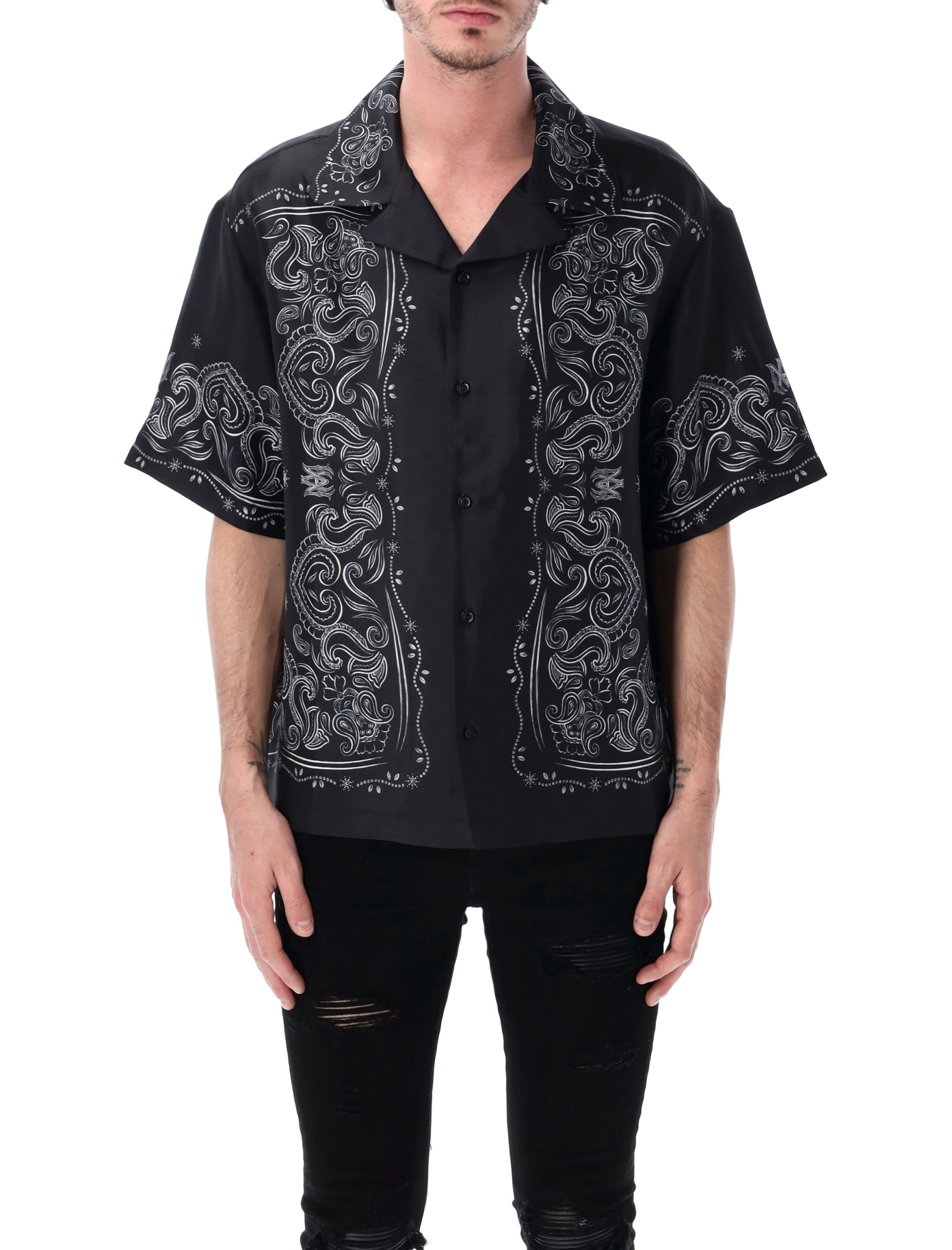 [Amiri] Shirts Short Sleeve SS26 AMTOSH1049001
