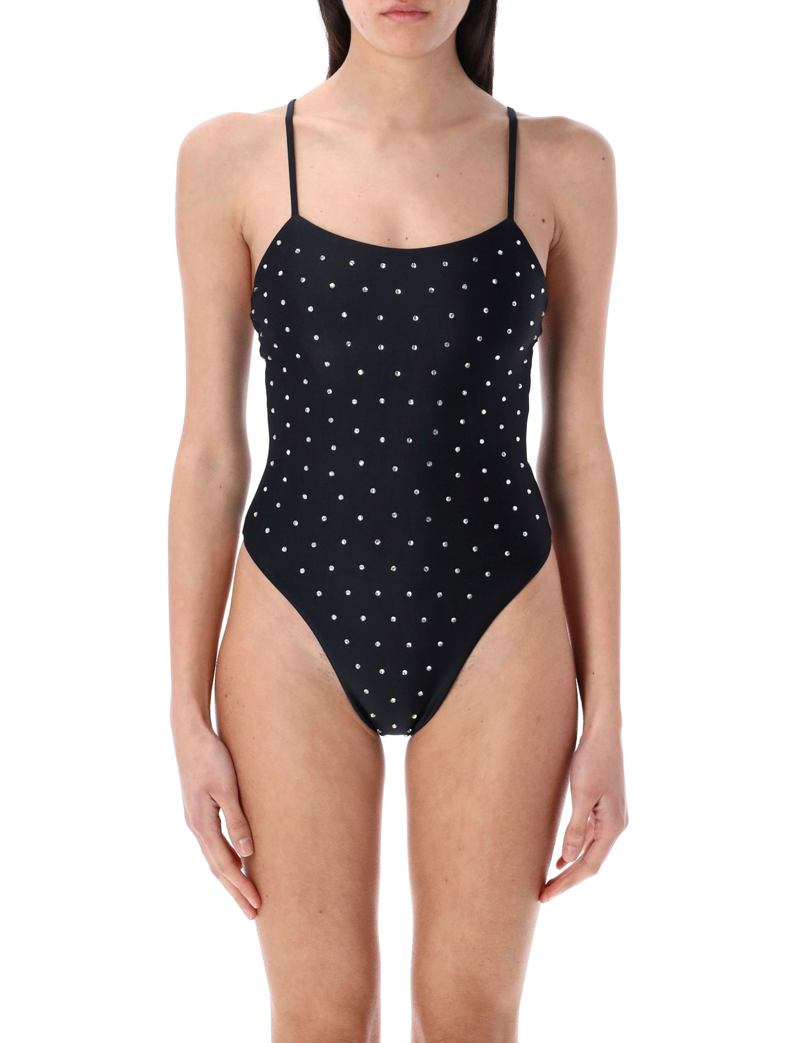 [SWIM BY DI] Swimsuit SS26 CRYSTALSWIMSUITBLACK