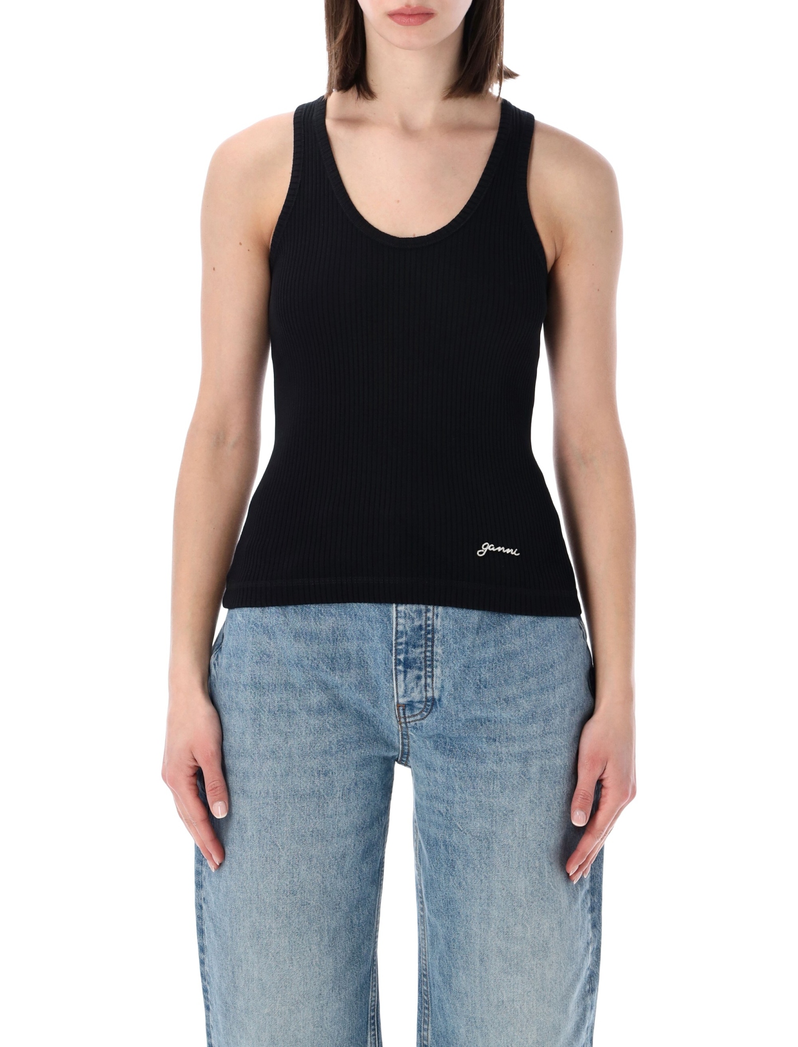 [GANNI] Tank top SS26 A1050166099