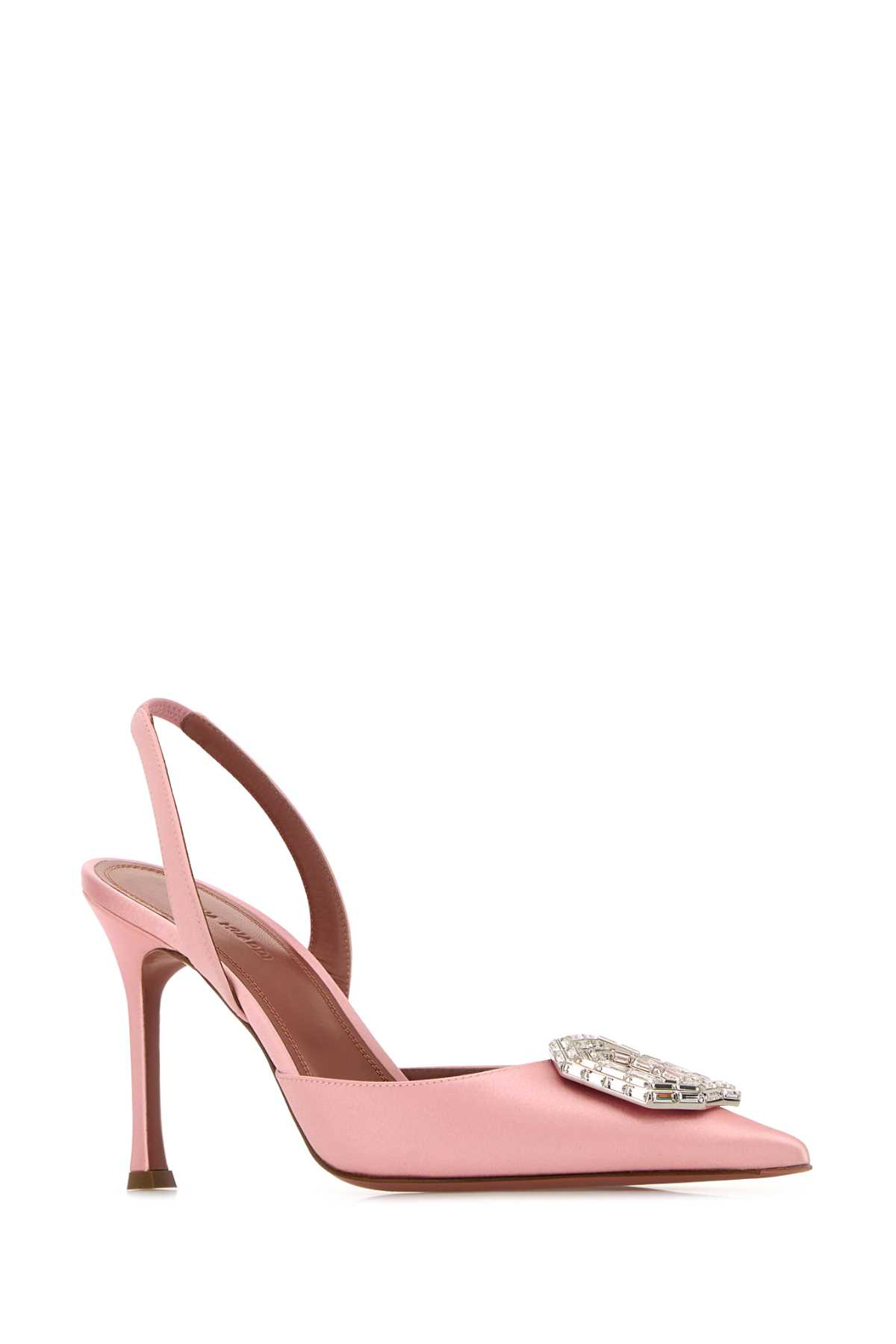 [Amina Muaddi] Sandals FW26 CAMELIASLING90 BABYPINK