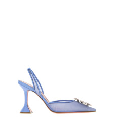 [Amina Muaddi] Pumps FW26 BEGUMMESHSLING95 BABYBLUE