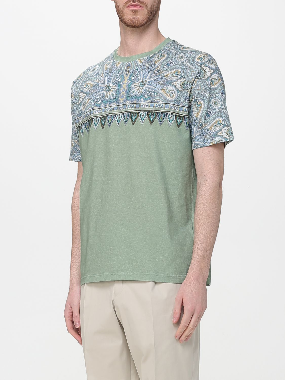 [Etro] T-shirts Short Sleeve SS26 MRMA0002AKI12 X0890