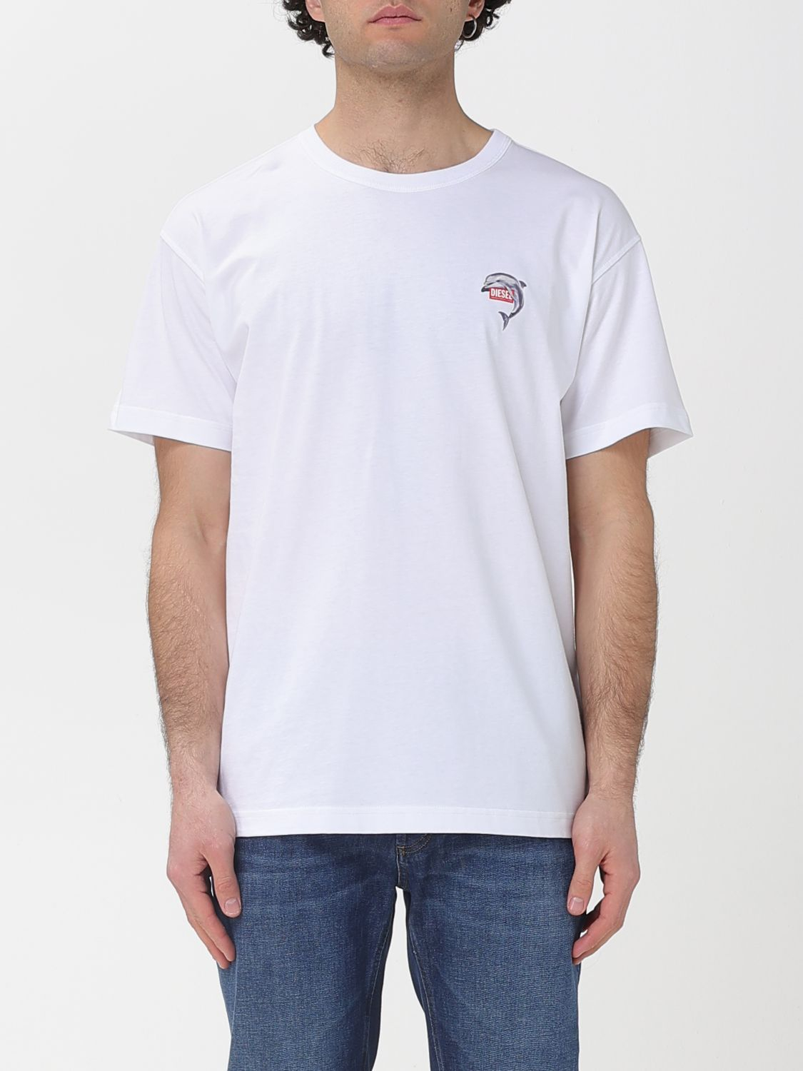 [Diesel] T-shirts Short Sleeve SS26 A216520PLAT 100
