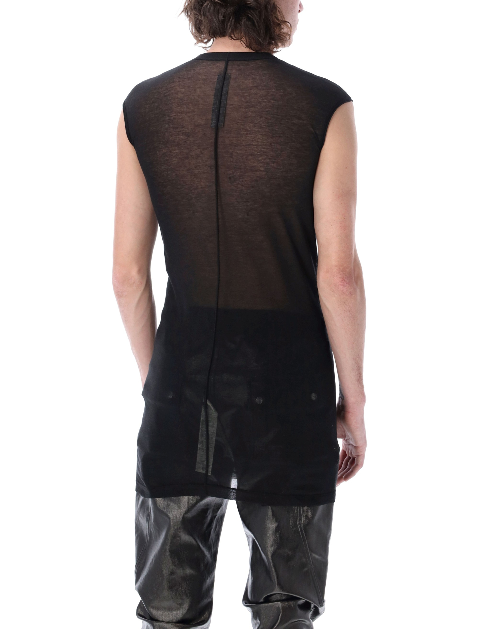 [Rick Owens] T-shirts Sleeveless SS26 RU01F2157UC09