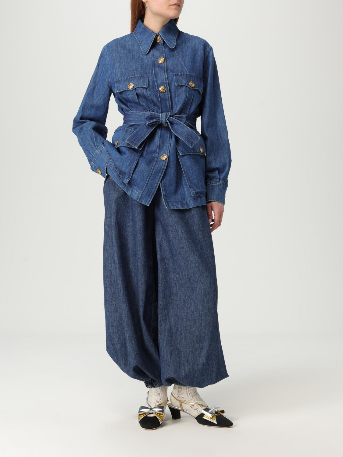 [Valentino] Jeans FW25 6B0DD19L7MR 558