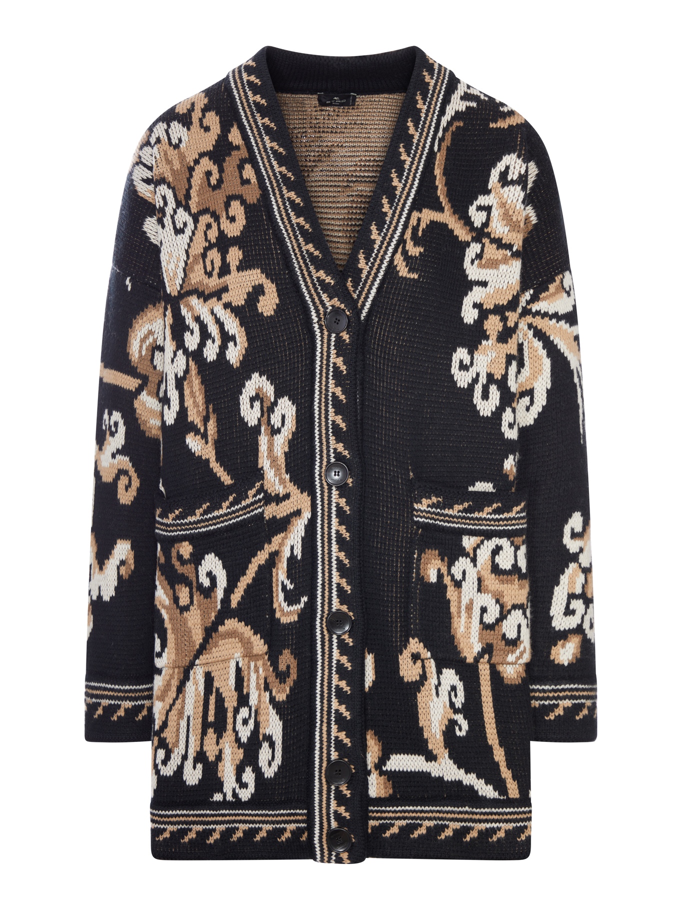 [Etro] Cardigan FW26 WRKE0159AQ12UN0000 BLACK