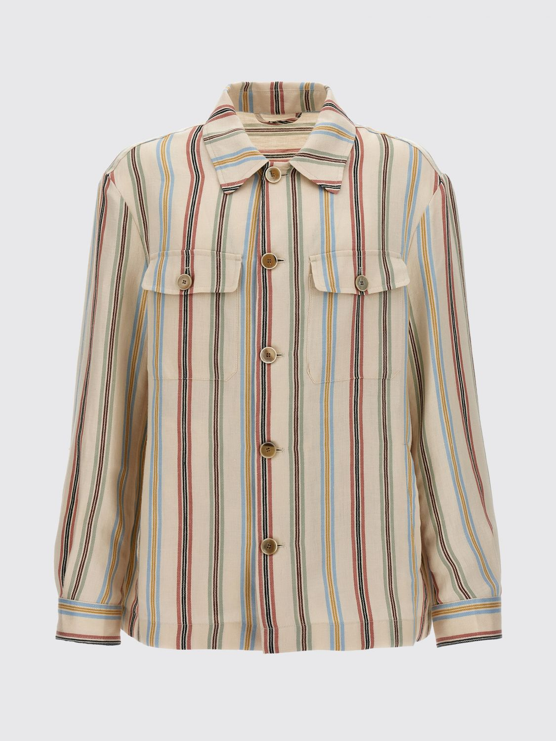 [Etro] Shirts Long Sleeve FW25 MRBA000599TR334 S8450