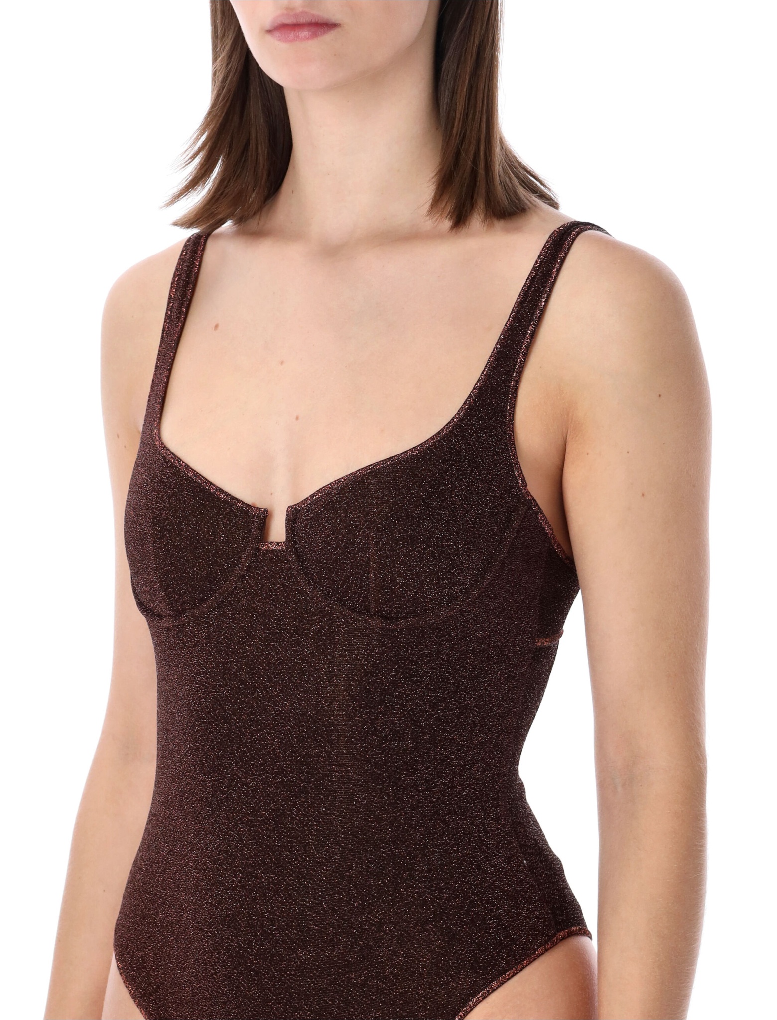 [OSEREE] Monokini SS26 LAMF257CHOCOLATE