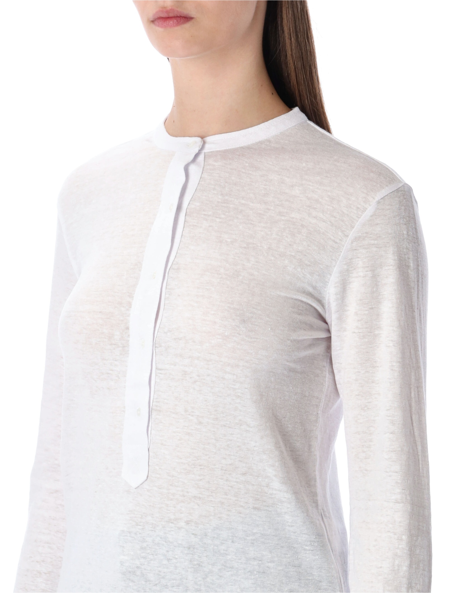 [Marant Etoile] T-shirts Long Sleeve SS26 TS0306FAB1N17E20WH