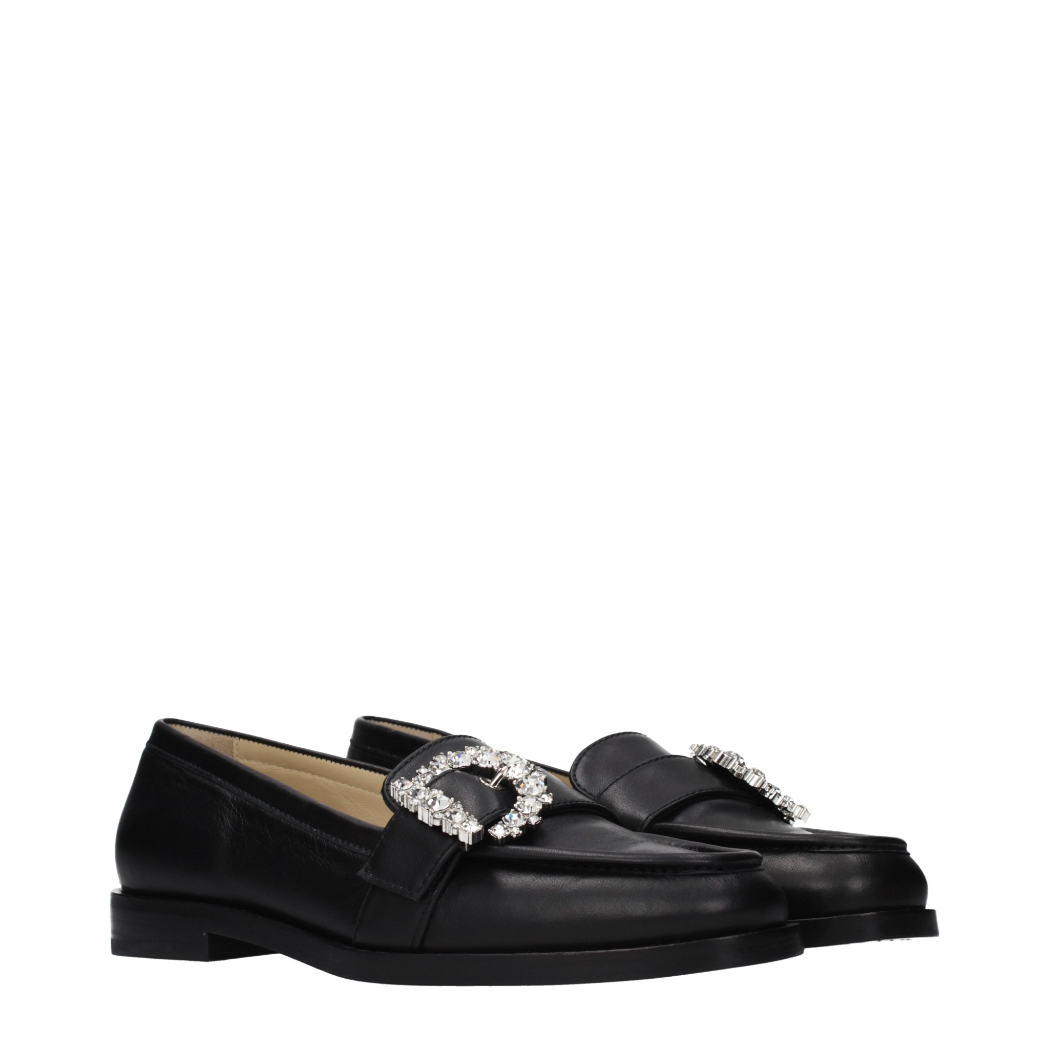 [Jimmy Choo] Loafer SS25 CHERILOAFEROSNCBLACK