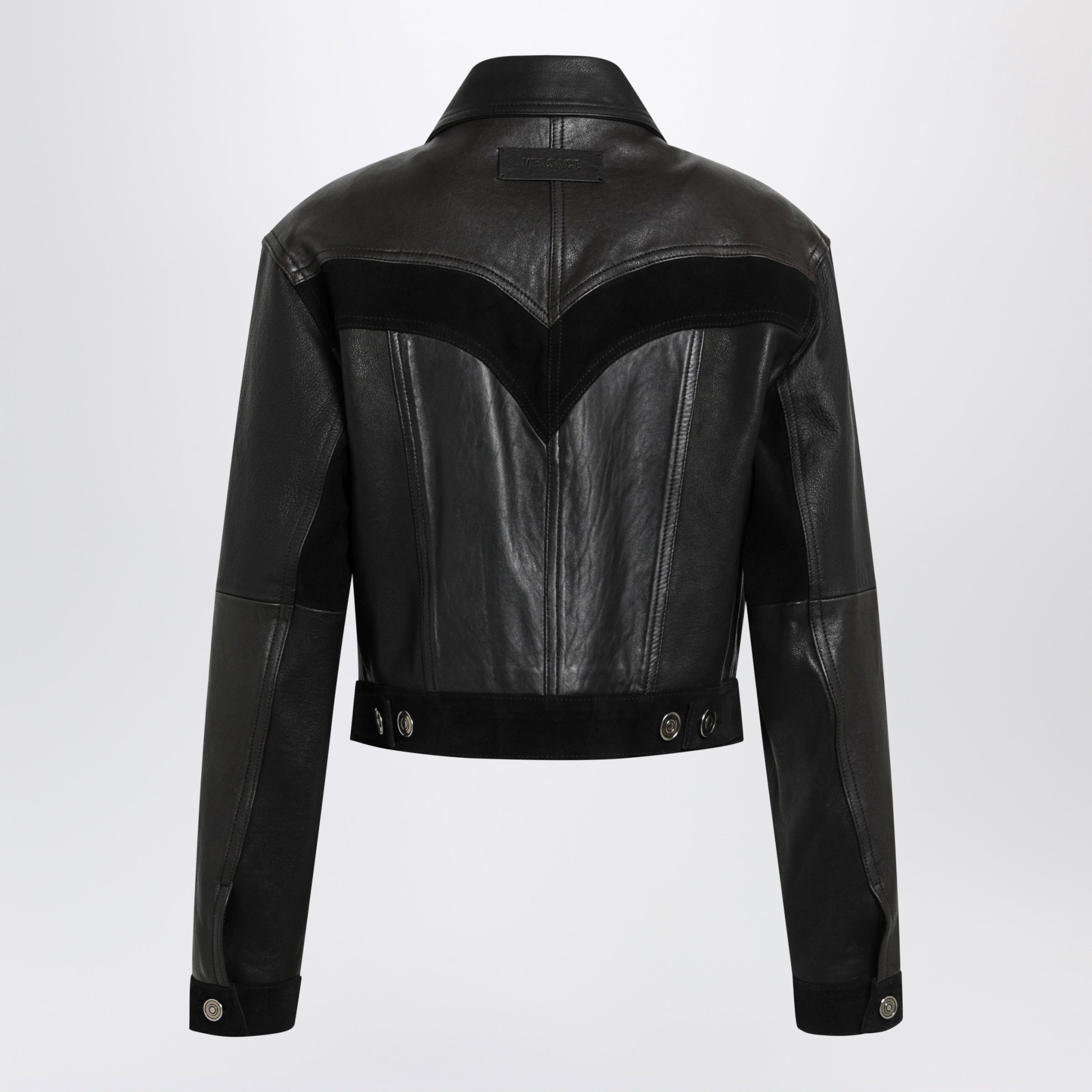 [Versace] Leather Jacket SS26 10246171A17766