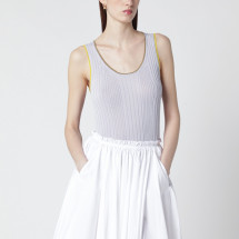 [ROBERTO COLLINA] Tank top SS26 261FXA28014VI