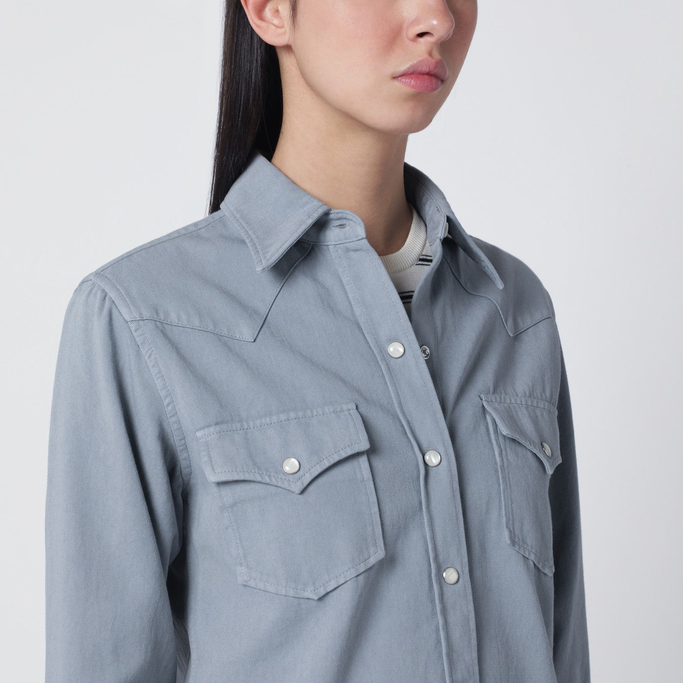 [A.P.C.] Shirts Long Sleeve SS26 COHLD-F12644CO