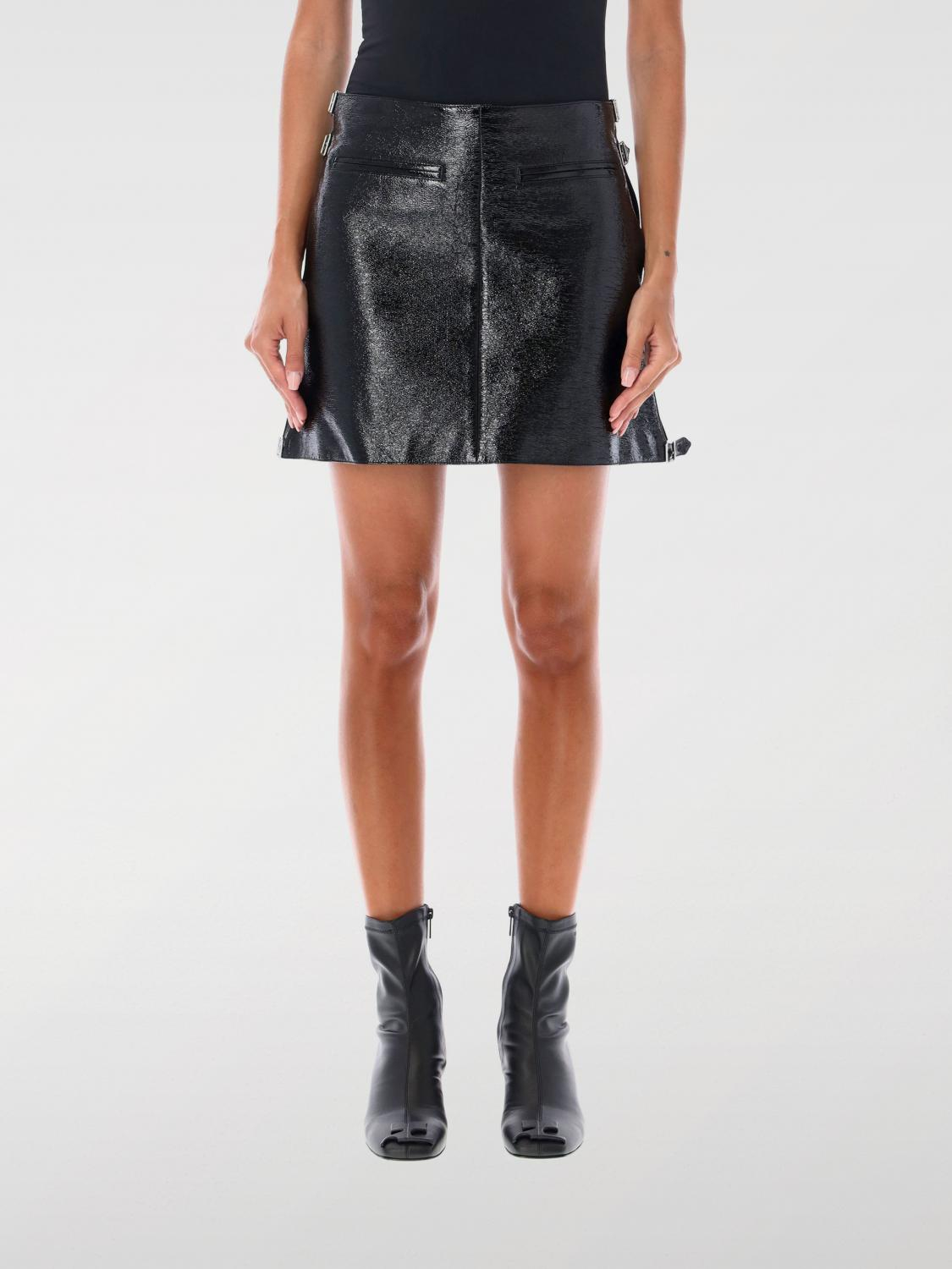 [Courreges] Mini skirt FW25 324CJU187VY0015 9999