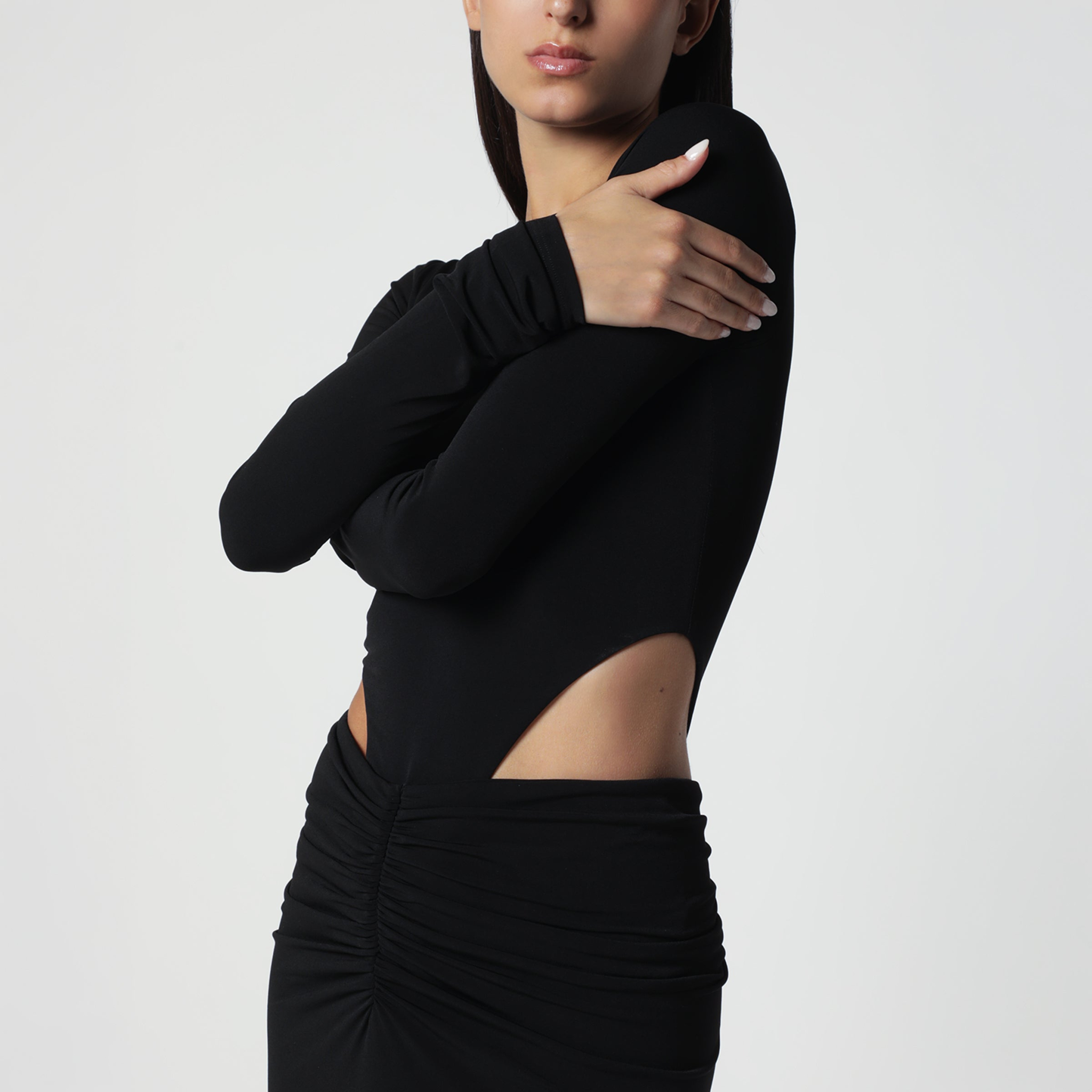 [THE ANDAMANE] Long sleeve dress FW26 T200165ATJP199