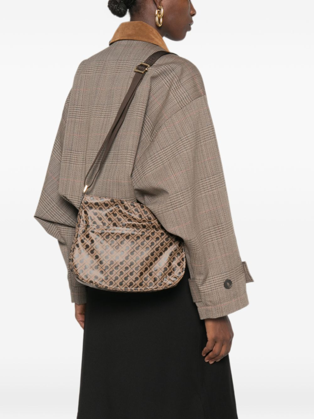 [GHERARDINI] Tote bag FW26 GH0261 CROSSBODY SATCHEL SMALL TOFFEE