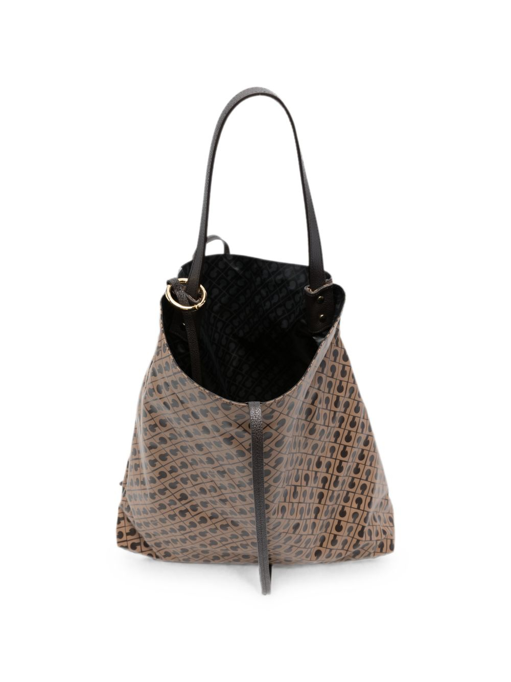 [GHERARDINI] Tote bag FW26 GH2482 HOBO M TOFFEE