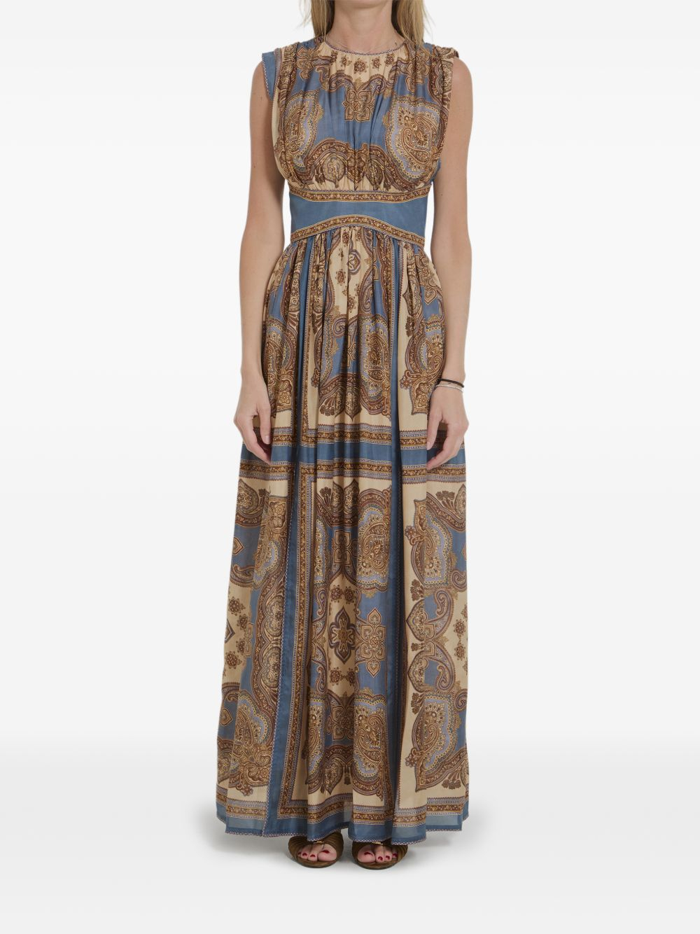 [Zimmermann] Long skirt FW26 5514DSS263 DBPL