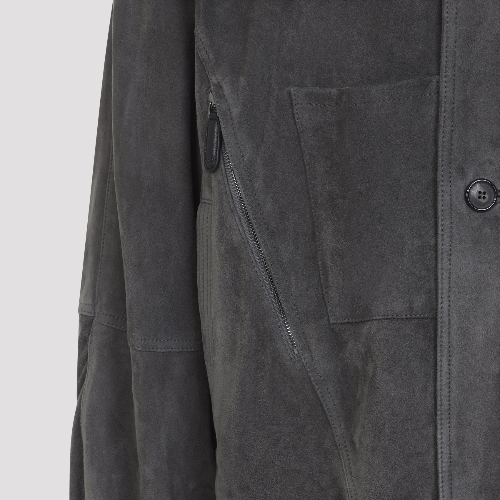 [Giorgio Armani] Leather Jacket FW26 GM004407.AF30029