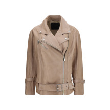 Leather biker Jacket
