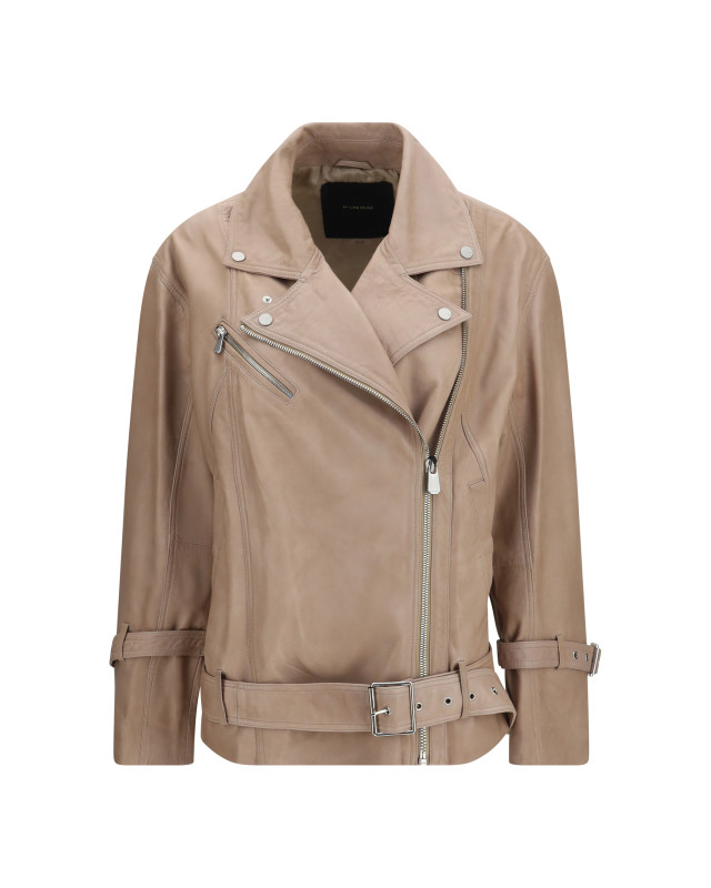 Leather biker Jacket