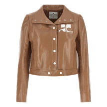 [Courreges] Leather Jacket FW26 223CBL005VY00141091