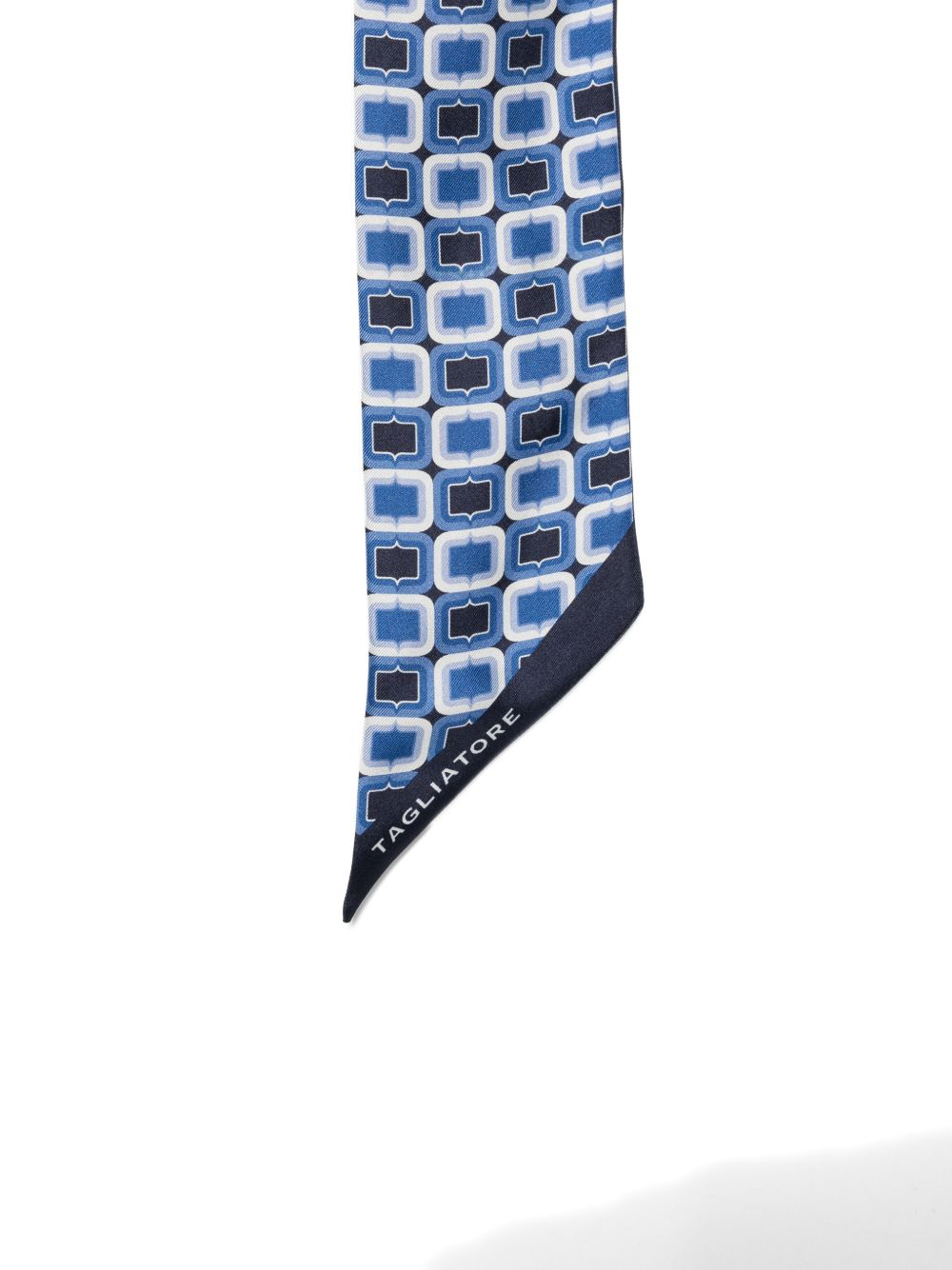 [TAGLIATORE] Scarf SS26 FOULARD8 NTE26 01 26E343 NAVY