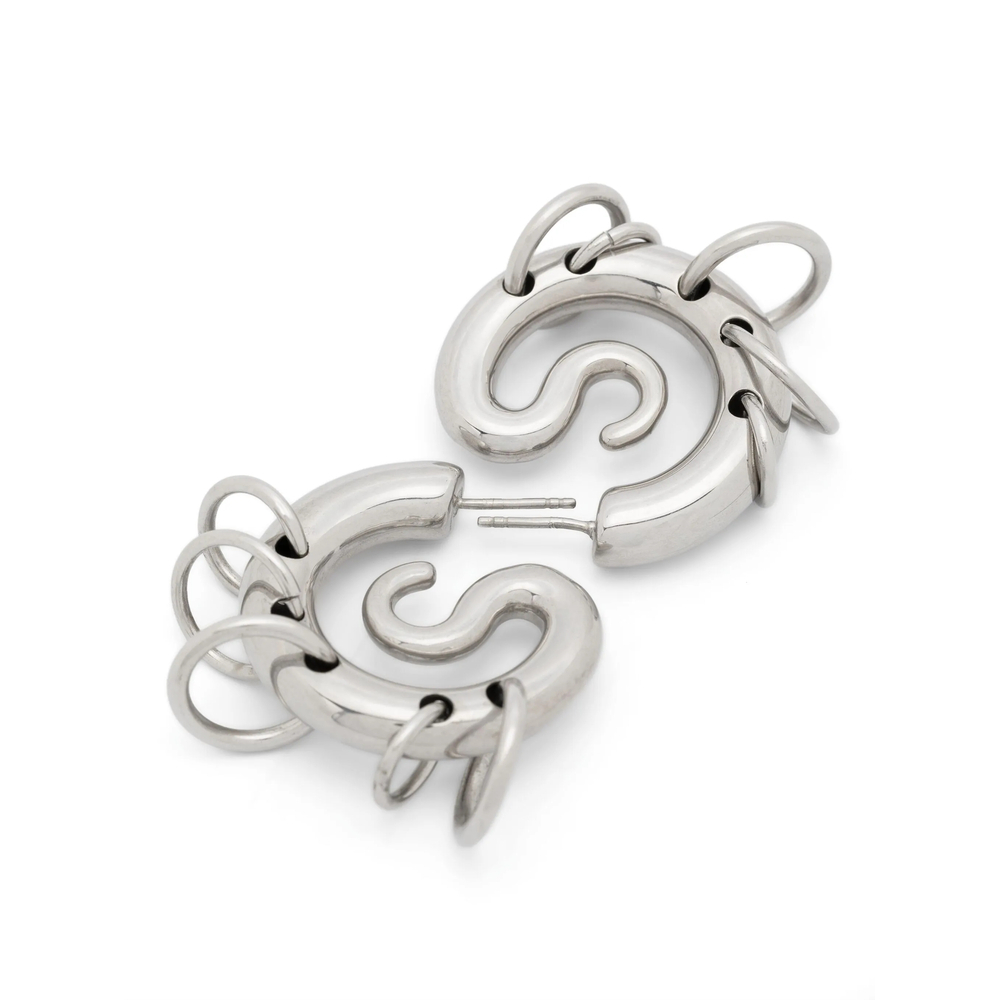 [Panconesi] Earring FW26 CAO-EA027-P  SILVE