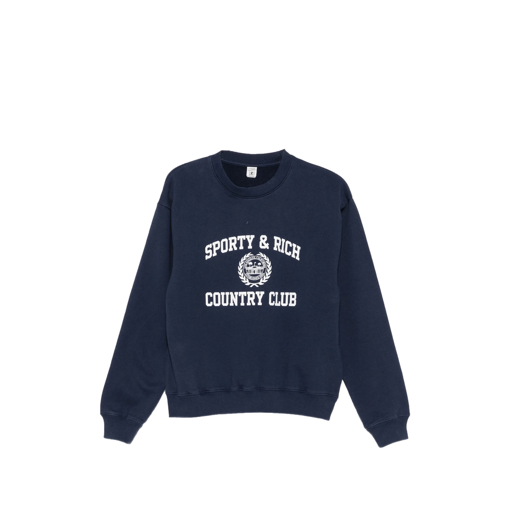 [SPORTY & RICH] Sweatshirt FW26 ST09876218BL  DNAVY