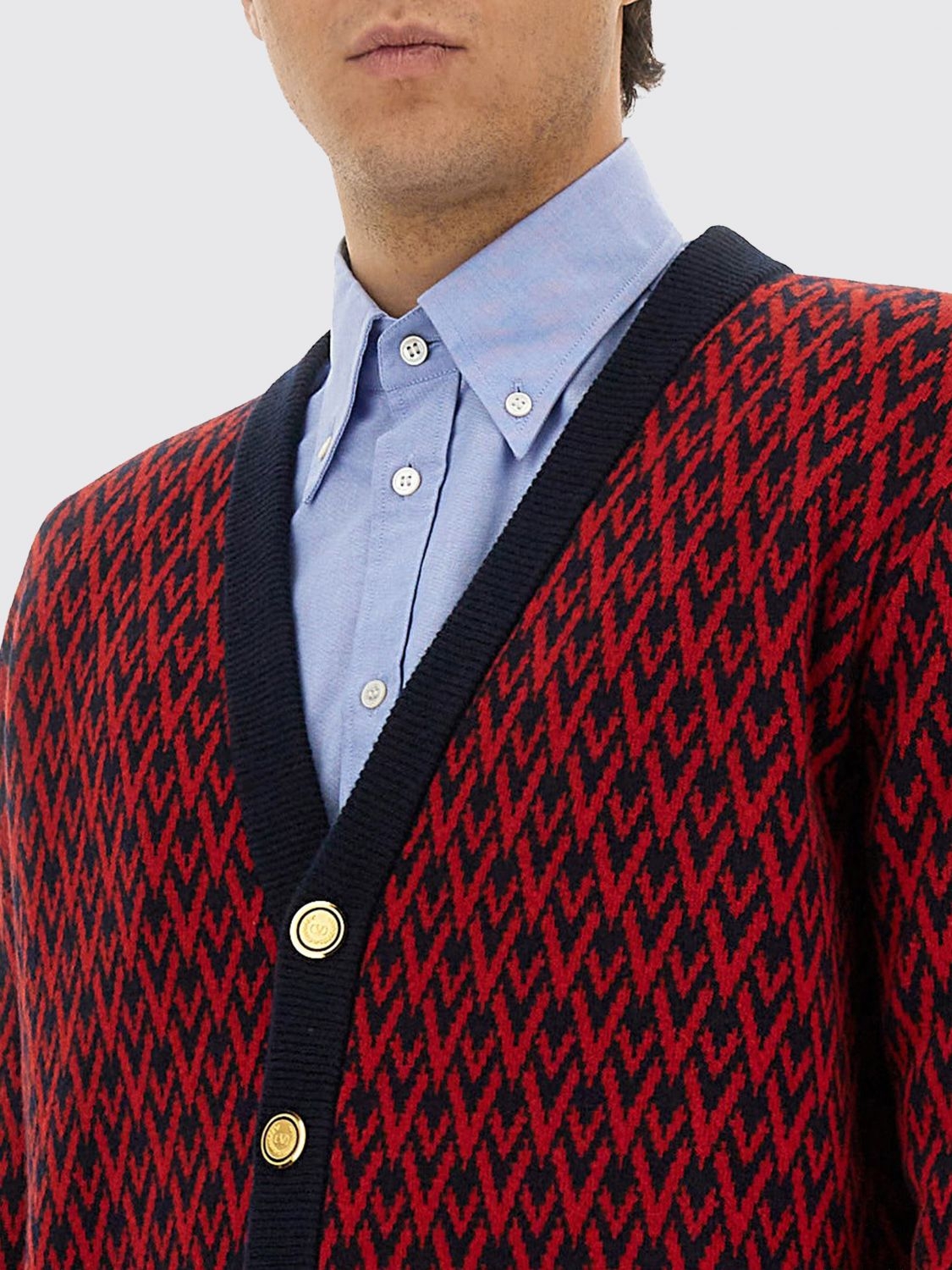 [Valentino] Cardigan SS26 7V3KA04IAR1 BR5