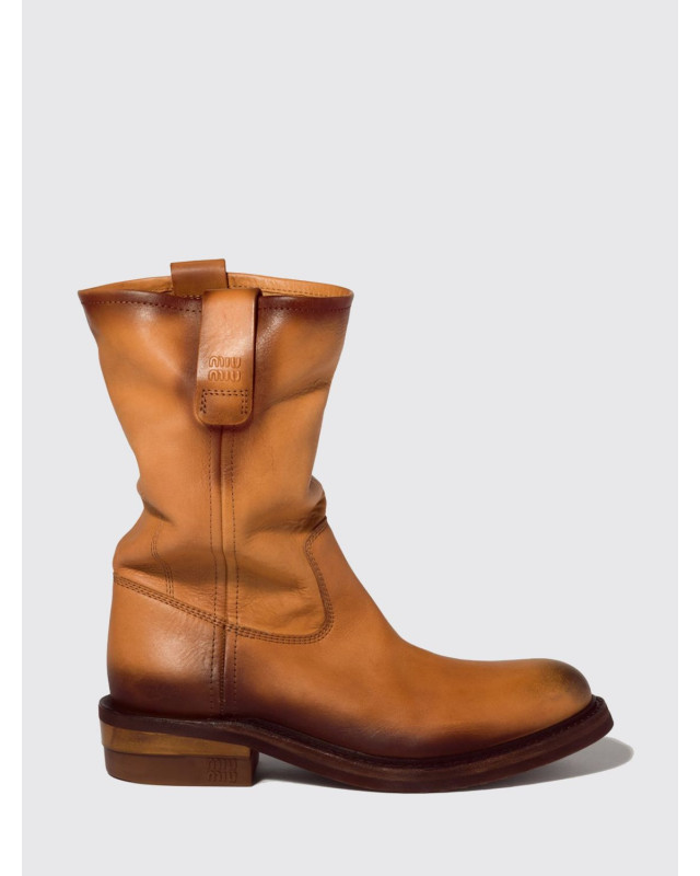 [Miu Miu] Boots SS26 5U680EFA0455OD F0054
