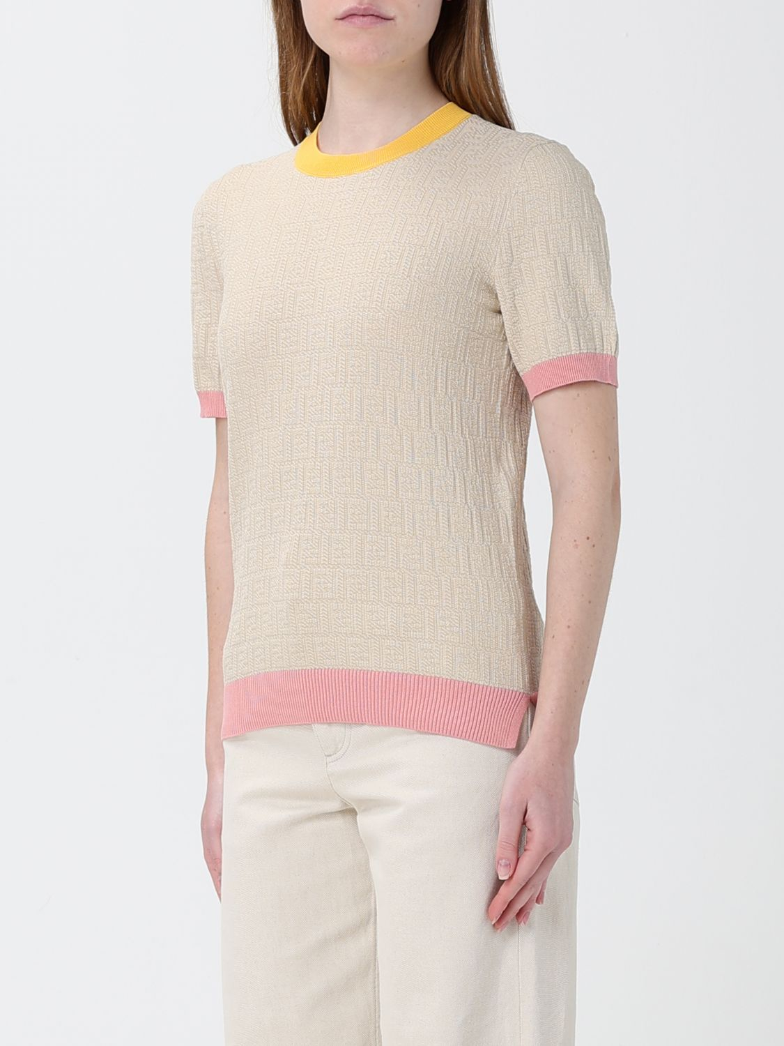 [Fendi] Knitwear SS26 FZXE94AW4S F0WC4