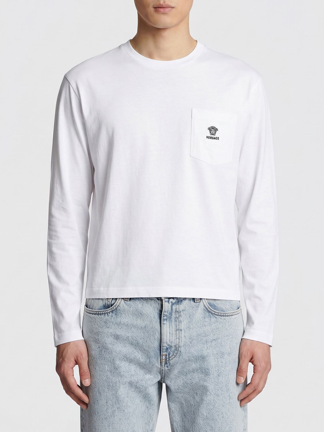 [Versace] T-shirts Short Sleeve SS26 10245731A17915 1W000
