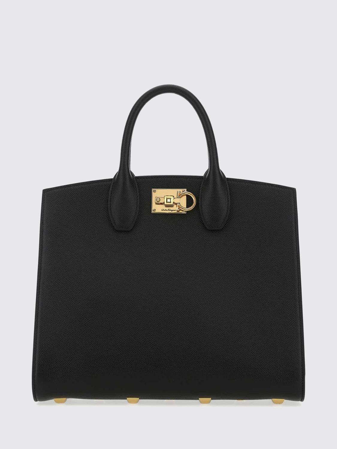 [Ferragamo] Tote bag SS26 210398 740941 NEROBON