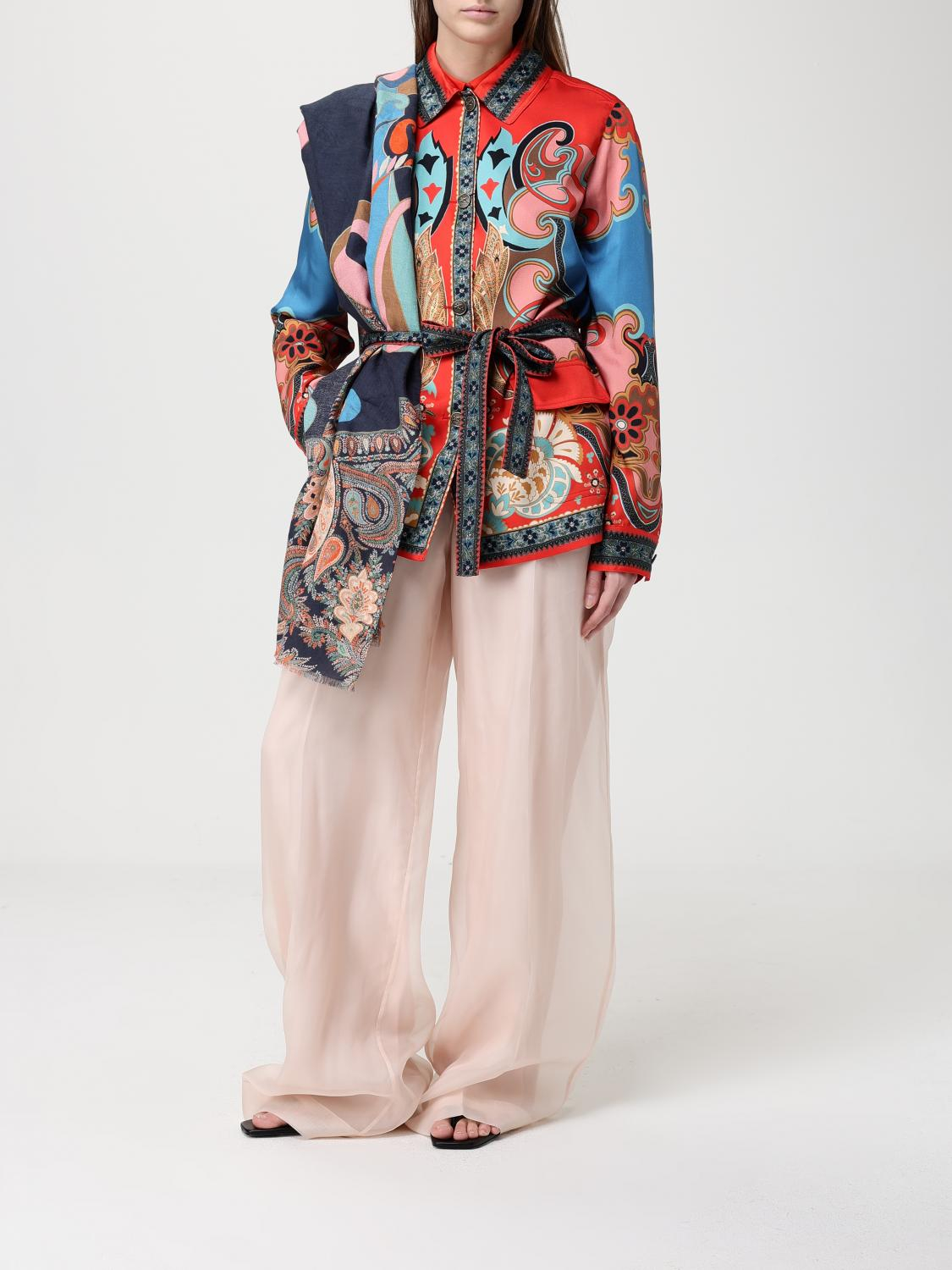 [Etro] Shirts Long Sleeve SS26 WRCA012299SPSJ8 X0888