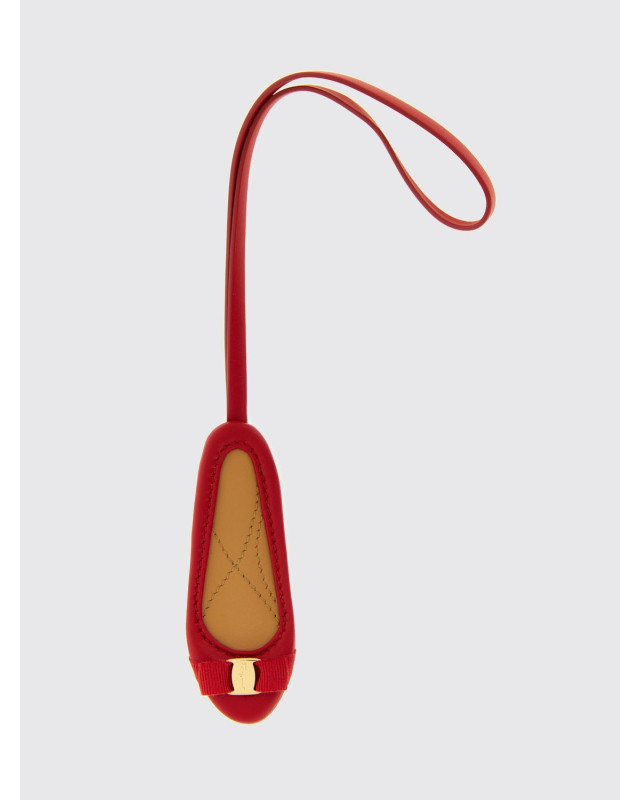 [Ferragamo] Keyring SS26 790776 FLAMERED