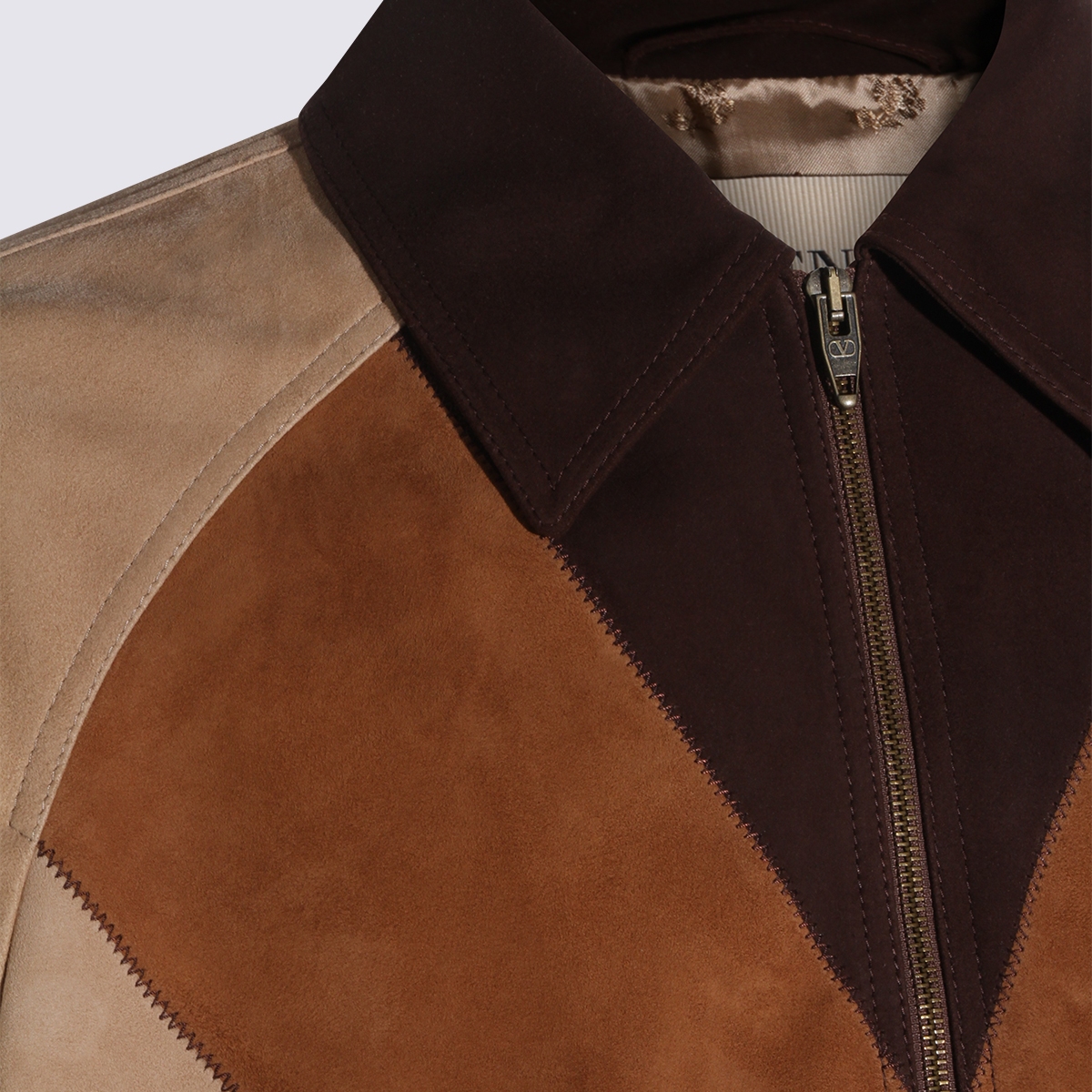 [Valentino] Leather Jacket SS26 8V3NB00VB8JD8X