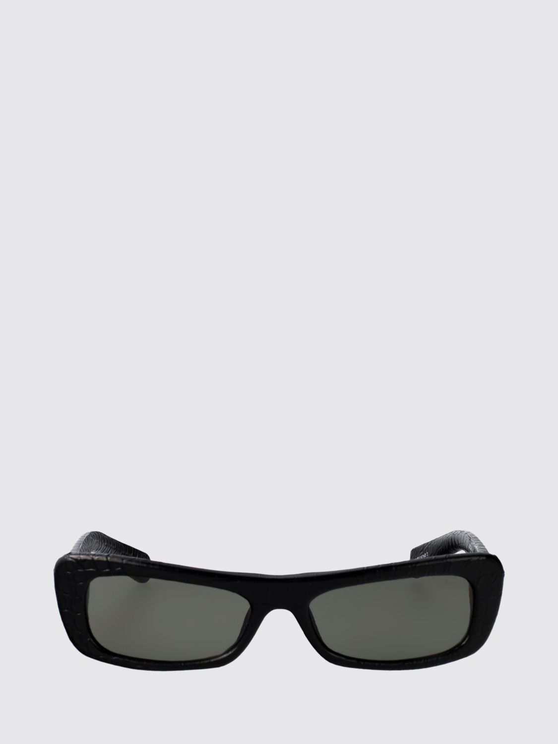 [JACQUEMUS] Sunglasses SS26 JAC55C11SUN BLACK CROC/ SILVER/ GREY