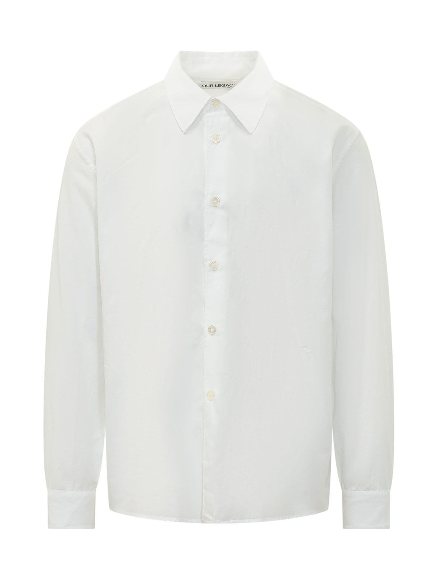 [Our Legacy] Shirts FW26 M4242BWP WHITE LIQUID