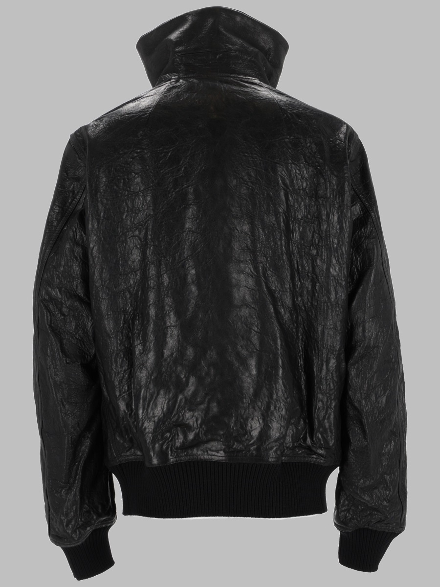[Rick Owens] Leather Jacket FW26 RU02F4751_LBE09