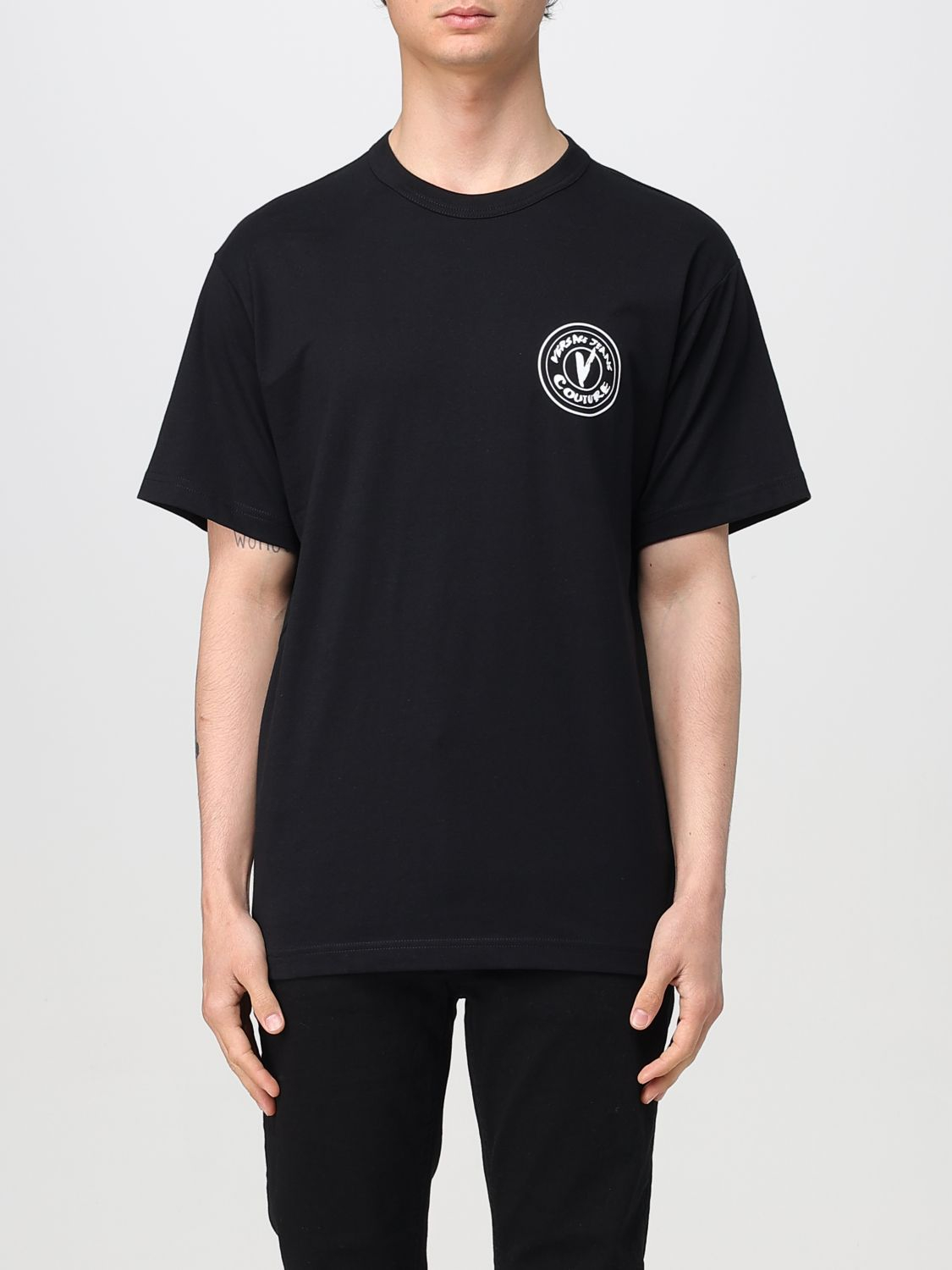 [VERSACE JEANS COUTURE] T-shirts Short Sleeve SS25 78GAHE07CJ00E 899