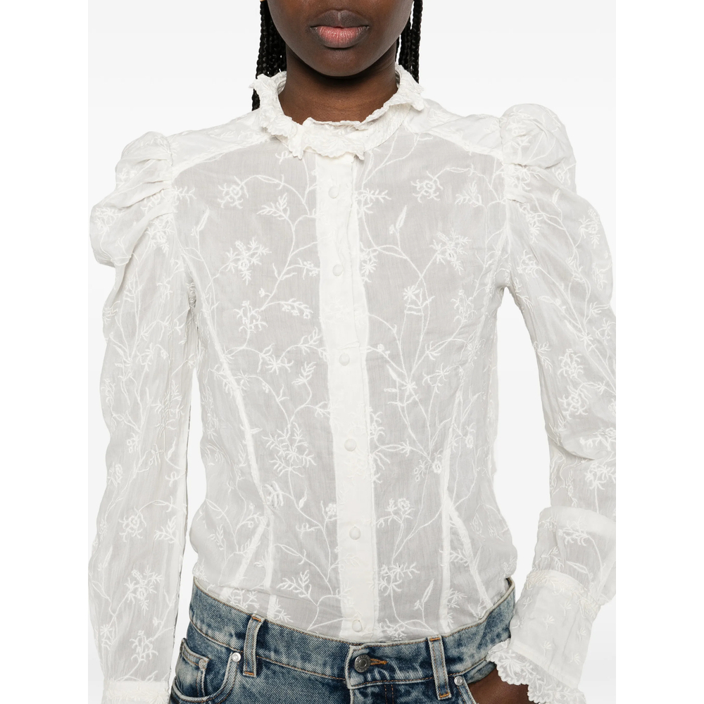 [Isabel Marant] Shirts Long Sleeve SS26 D1J03I HT0837FA 20WH
