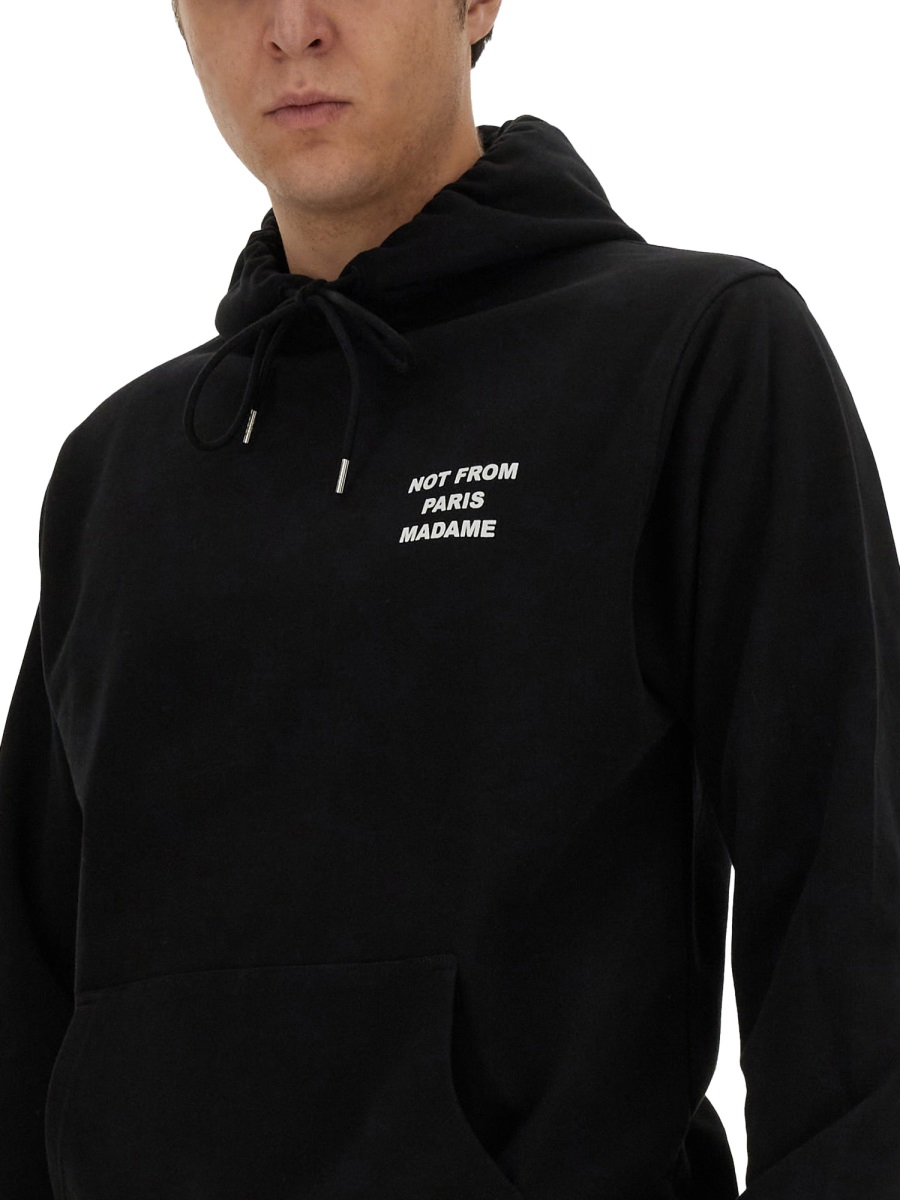 [DROLE DE MONSIEUR] Sweatshirt FW26 HO162_CO127BLACK