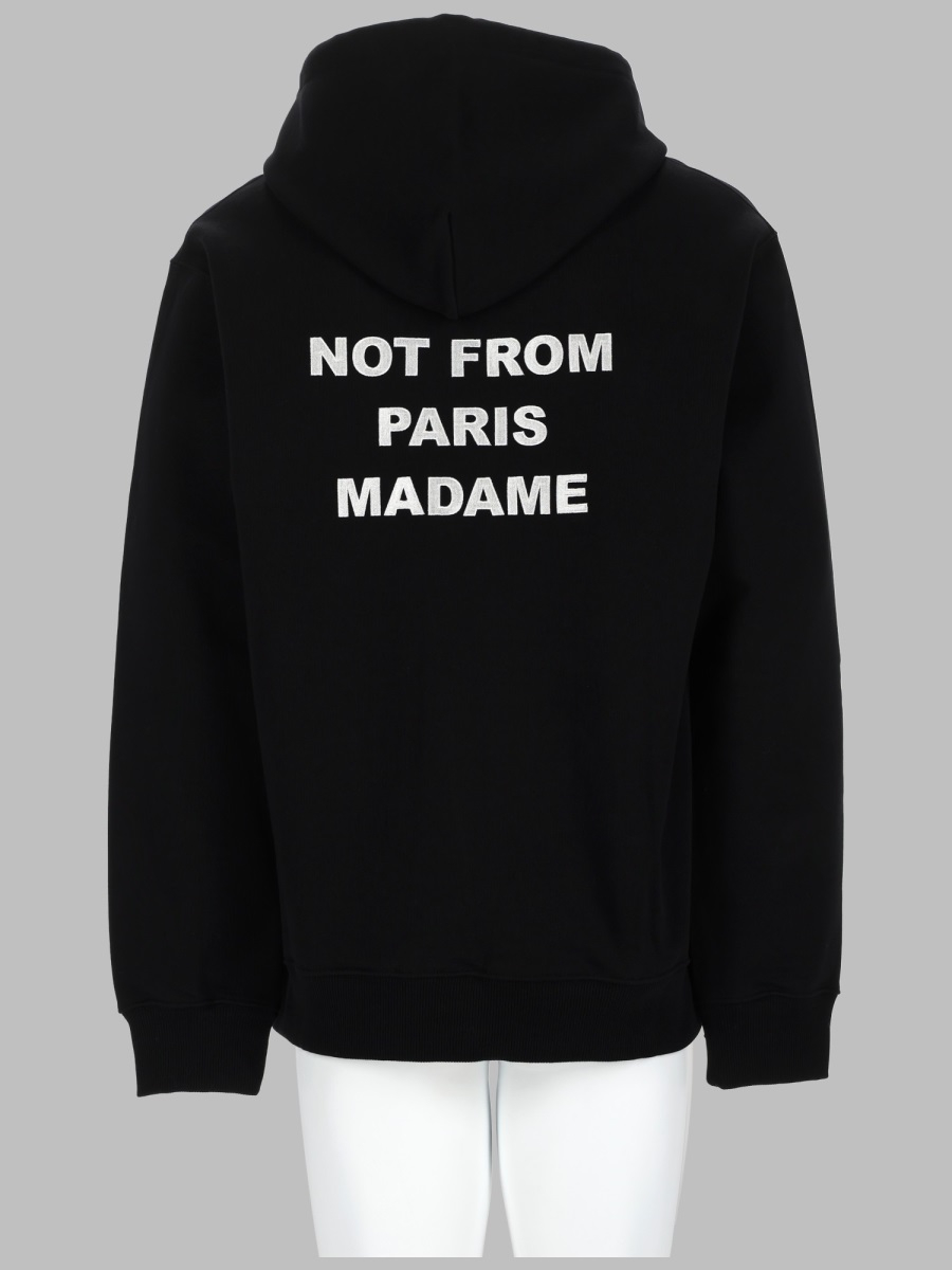 [DROLE DE MONSIEUR] Sweatshirt FW26 HO162_CO127BLACK